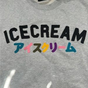 ICE CREAM MEN KATANA CREW (GRAY) LARGE